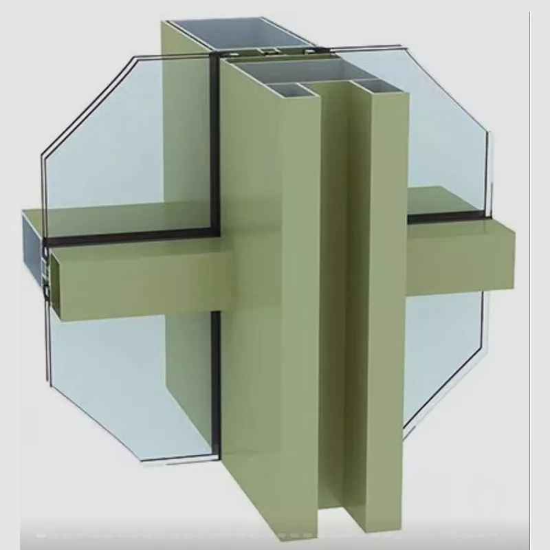 Qual é a grande diferença entre os perfis de porta e janela e perfis de parede de cortina?