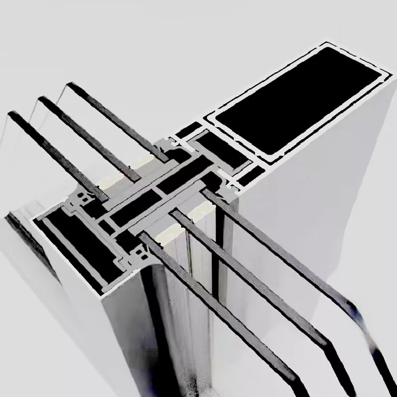 Como os perfis de parede cortina afetam a eficiência térmica de um edifício